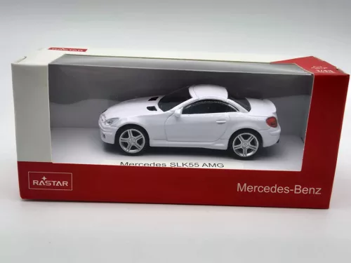 Mercedes Benz SLK55 AMG - alb - Rastar - 1:43