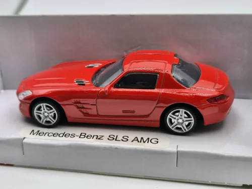 Mercedes Benz SLS AMG - roșu - Rastar - 1:43