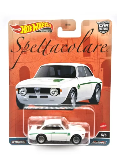 Hot Wheels Premium - Spectaculos - Alfa Romeo Giulia Sprint GTA 2 - Hot Wheels - 1:64