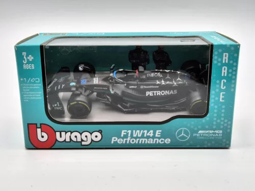 Mercedes-AMG Petronas Echipa W14 F1 #63 (2023) - George Russell - BBurago - 1:43