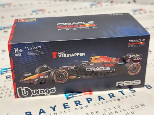 Red Bull RB19 Echipa Oracle F1 #1 (2023) - Max Verstappen - CU PILOT - BBurago - 1:43