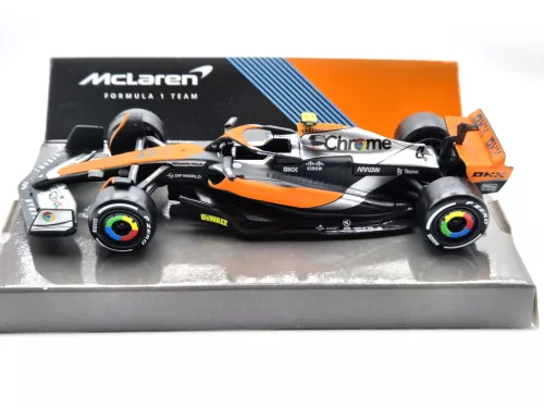 McLaren MCL60 F1 #4 (2023) - GP-ul Marii Britanii locul 2 - Lando Norris - BBurago - 1:43