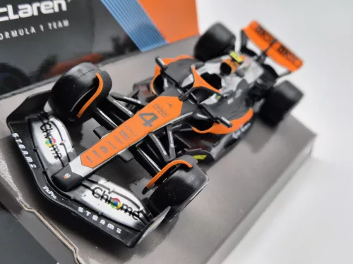 McLaren MCL60 F1 #4 (2023) - GP-ul Marii Britanii locul 2 - Lando Norris - BBurago - 1:43