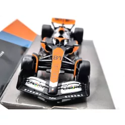   McLaren MCL60 F1 #81 (2023) - GP-ul Marii Britanii locul 4 - Oscar Piastri - BBurago - 1:43
