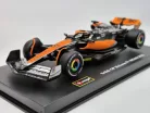 McLaren MCL60 F1 #81 (2023) - GP-ul Marii Britanii 4 - Oscar Piastri - CU PILOT - BBurago - 1:43