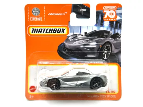 McLaren 720S Spider - 2023 66/100 - blister - Matchbox - 1:64