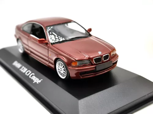 BMW E46 328ci coupe (1999) - bordo - Maxichamps - 1:43