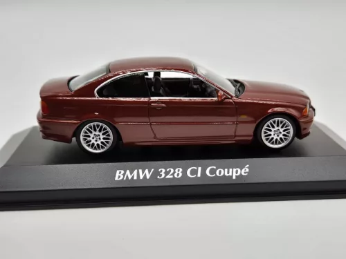 BMW E46 328ci coupe (1999) - bordo - Maxichamps - 1:43