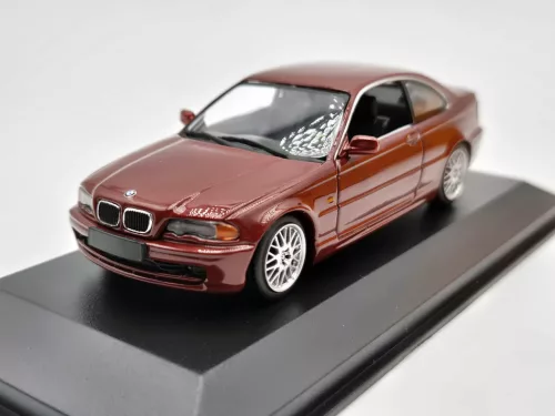 BMW E46 328ci coupe (1999) - bordo - Maxichamps - 1:43