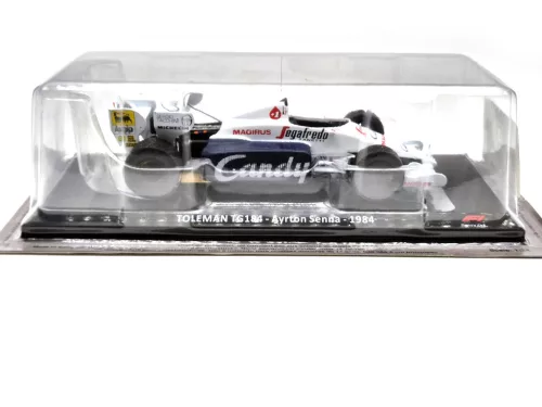 Toleman Hart TG184 F1 #19 (1984) - Ayrton Senna - Edicola - 1:24