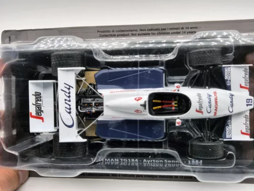 Toleman Hart TG184 F1 #19 (1984) - Ayrton Senna - Edicola - 1:24