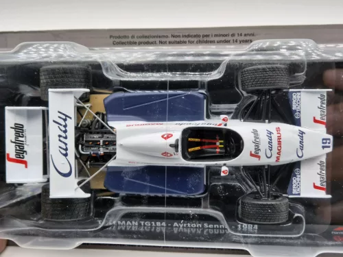Toleman Hart TG184 F1 #19 (1984) - Ayrton Senna - Edicola - 1:24