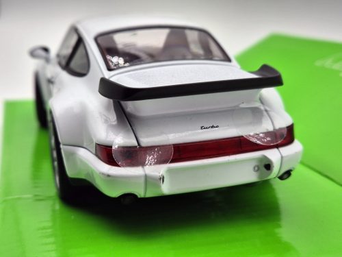 Porsche 964 turbo (2009) - alb - Welly - 1:24