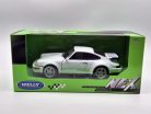 Porsche 964 turbo (2009) - alb - Welly - 1:24
