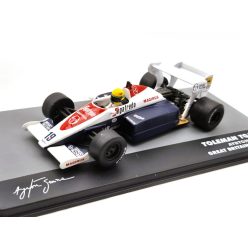   Toleman TG184 F1 #19 (1984) - Marele Premiu al Marii Britanii - Ayrton Senna - CU PILOT - Edicola - 1:43
