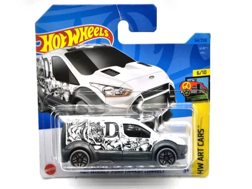 Hot Wheels Ford Transit Connect - HW Art Cars 6/10 - 64/250 - Hot Wheels - 1:64