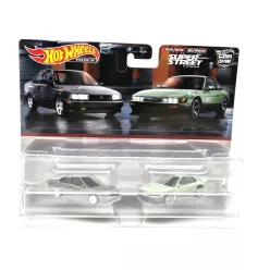   Hot Wheels Premium - Duo Pack - Nissan Sentra SE-R (1991) - Nissan Silvia S13 (1988) - Hot Wheels - 1:64