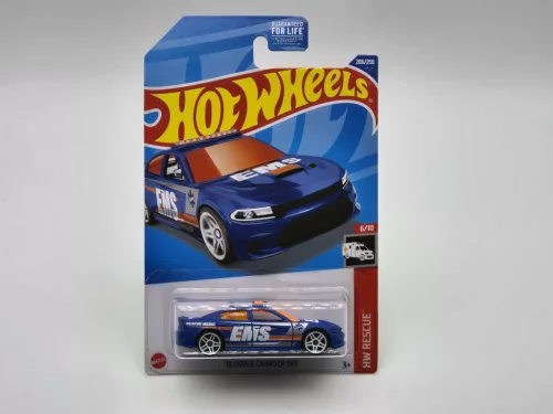 Hot Wheels Dodge Charger SRT (2015) - HW Rescue 6/10 - 206/250 - card lungă