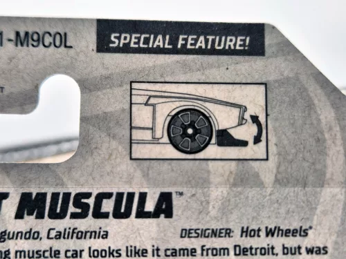 Hot Wheels Count Muscula - HW Dream Garage 2/5 - 83/250 - card lungă