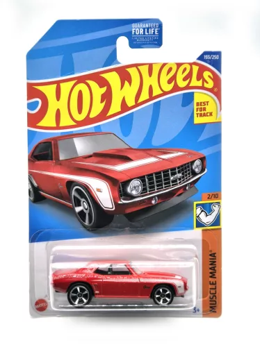 Hot Wheels Copo Camaro (1969) - Muscle Mania 2/10 - 193/250 - card lung