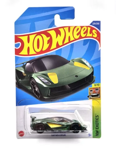 Hot Wheels Lotus Evija - HW Exotics 8/10 - 229/250 - card lungă