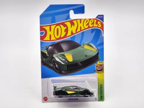 Hot Wheels Lotus Evija - HW Exotics 8/10 - 229/250 - card lungă