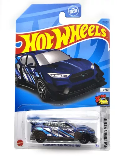 Hot Wheels Ford Mustang Mach-E 1400 - HW Drag Strip 2/10 - 81/250 - card lungă