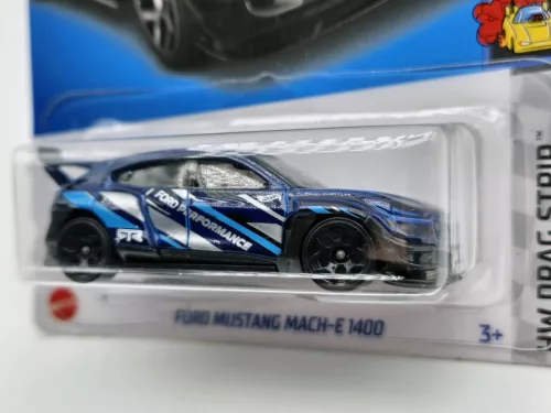 Hot Wheels Ford Mustang Mach-E 1400 - HW Drag Strip 2/10 - 81/250 - card lungă