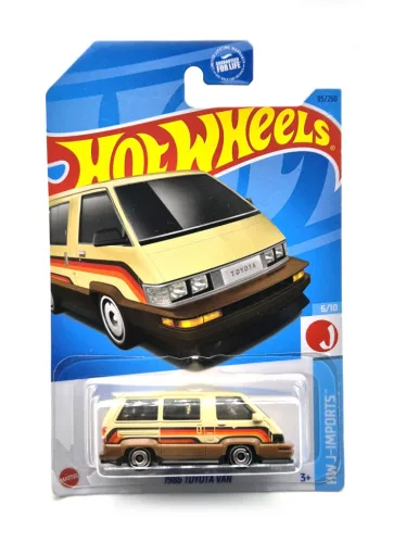 Hot Wheels Toyota Van (1986) - HW J-Imports 6/10 - 95/250 - card lungă
