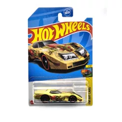   Hot Wheels Greenwood Corvette (1976) - HW Art Cars 7/10 - 65/250 - card lungă