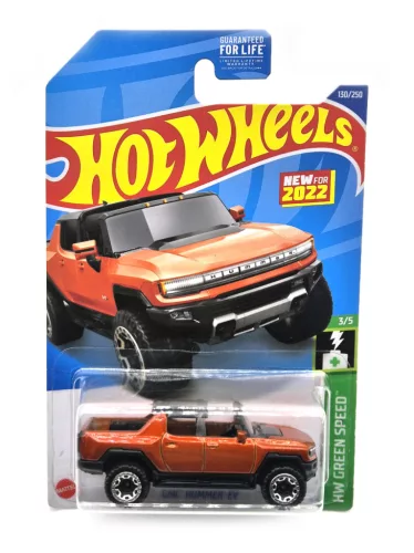Hot Wheels GMC Hummer EV - HW Green Speed 3/5 - 130/250 - card lungă