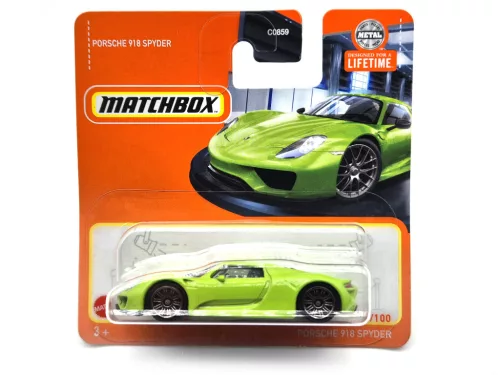 Porsche 918 Spyder - 45/100 - blister - Matchbox - 1:64