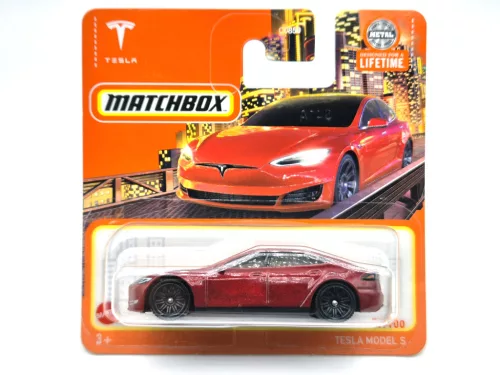Tesla Model S - 89/100 - blister - Matchbox - 1:64