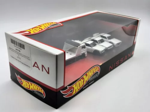 Set dioramă Nissan Skyline #14 - Skyline 2000 GT-R, Skyline C210, Skyline HT 2000 GT-X, vehicul de transport Nissan