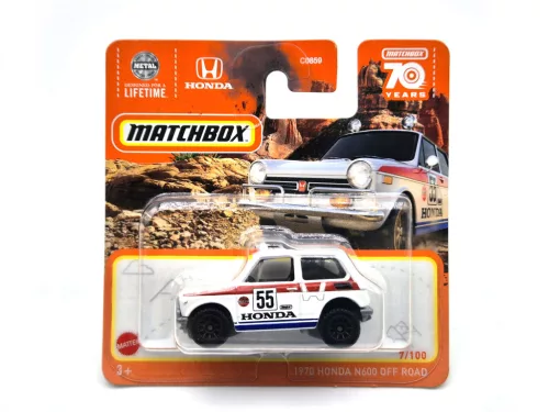 Honda N600 Off Road (1970) - 7/100 - blister - Matchbox - 1:64