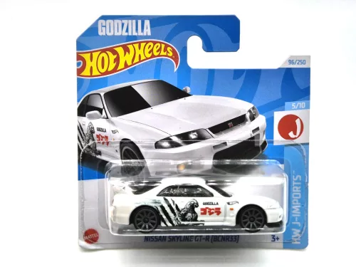 Hot Wheels Nissan Skyline GT-R (BCNR33) - HW J-Imports 5/10 - 96/250 - Hot Wheels - 1:64