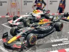 Set Red Bull F1 - 2023 RB19 Max Verstappen - 2023 RB19 Sergio Perez (Miami) - 2022 RB18 Max Verstappen - 2021 RB16B Max Verstappen (Turkish GP) - Bburago -1:43