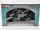 Set Mercedes GP F1 - 2023 W14 Lewis Hamilton - 2023 W14 George Russell - 2022 W13 Lewis Hamilton - 2021 W12 Lewis Hamilton - Bburago - 1:43
