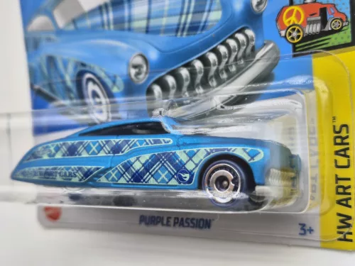 Hot Wheels Purple Passion - HW Art Cars 7/10 - 151/250 - Vânătoare de Comori - TH - Hot Wheels - 1:64