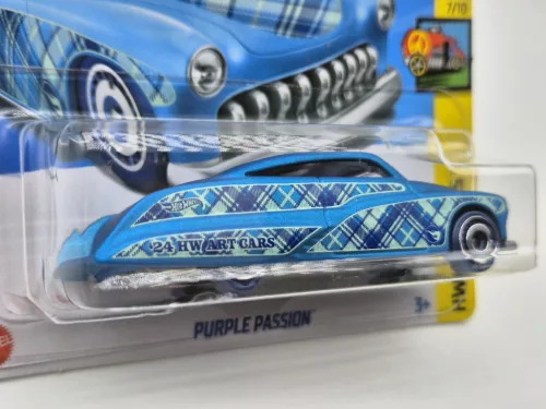 Hot Wheels Purple Passion - HW Art Cars 7/10 - 151/250 - Vânătoare de Comori - TH - Hot Wheels - 1:64