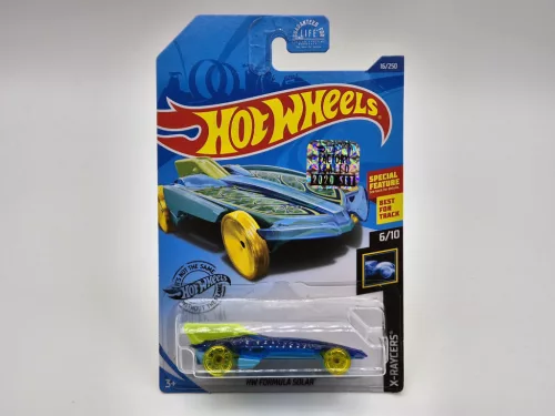 Hot Wheels HW Formula Solar - X-Raycers 6/10 - 16/250 - card lung - Hot Wheels - 1:64