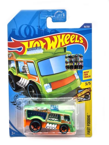 Hot Wheels Chill Mill - Fast Foodie 3/5 - 18/250 - card lung - Hot Wheels - 1:64