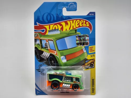 Hot Wheels Chill Mill - Fast Foodie 3/5 - 18/250 - card lung - Hot Wheels - 1:64