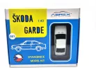 Skoda Garde (1982) - Abrex - 1:43 - kit de asamblare