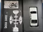 Skoda Garde (1982) - Abrex - 1:43 - kit de asamblare