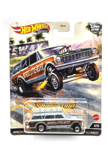 Hot Wheels Premium - Dragstrip Car Culture - Chevy Nova Gasser (1964) - Hot Wheels - 1:64