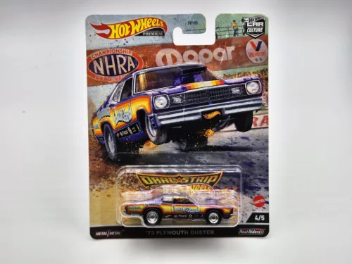 Hot Wheels Premium - Dragstrip Car Culture - Plymouth Duster (1973) - Hot Wheels - 1:64