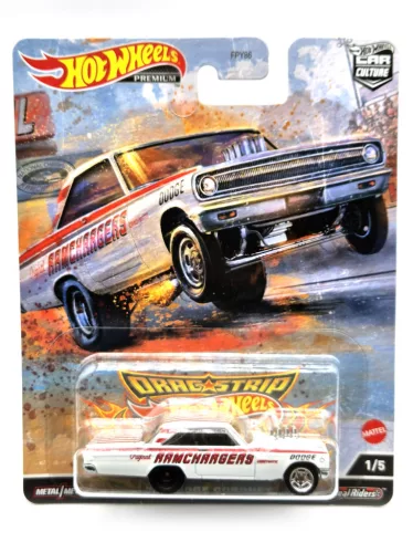 Hot Wheels Premium - Dragstrip Car Culture - Dodge Coronet (1965) - Hot Wheels - 1:64