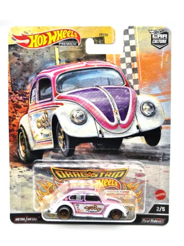 Hot Wheels Premium - Dragstrip Car Culture - Volkswagen Classic Bug - Hot Wheels - 1:64