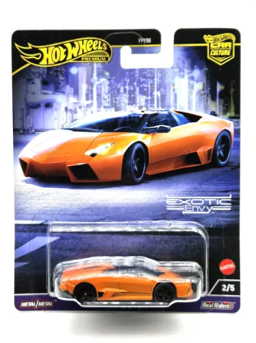 Hot Wheels Premium - Car Culture Exotic Envy - Lamborghini Reventon Roadster - Hot Wheels - 1:64